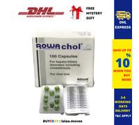 2 x ROWACHOL per disturbi epatobiliari colelitiasi e calcoli biliari DHL anni...