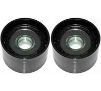 2 x Rullo cinghia trapezoidale INA per MERCEDES-BENZ KLASA G Cabrio (W463),