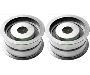 2 x Rullo tendicinghia distribuzione INA per AUDI 100 C4, A6 C4, A8 D2, V8