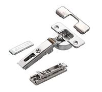 2 x Salice Cerniera a Scodellino Serie 700 con Ammortizzatore Integrato nella Scatolina 110° Schema di Foratura T52 Applicazione Angolare di SO-TECH®