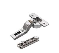 2 x Salice Cerniera a Scodellino Serie 700 con Ammortizzatore Integrato nella Scatolina 110° Schema di Foratura T52 Applicazione Interna di SO-TECH®