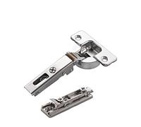 2 x Salice Cerniera a Scodellino Serie 700 con Ammortizzatore Integrato nella Scatolina 110° Schema di Foratura T52 Applicazione Angolare di SO-TECH®