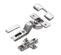 2 x Salice Cerniera a Scodellino Serie 700 con Ammortizzatore Integrato nella Scatolina 110° Schema di Foratura T52 Applicazione Interna di SO-TECH®
