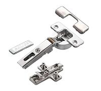 2 x Salice Cerniera a Scodellino Serie 700 con Ammortizzatore Integrato nella Scatolina 110° Schema di Foratura T52 Applicazione Angolare di SO-TECH®