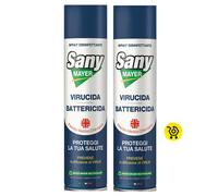 2 X SANYMAYER SPRAY VIRUCIDA BATTERICIDA IDEALE PER STRUTTURE PUBBLICHE ML 400