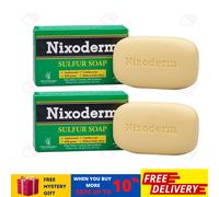 2 x sapone allo zolfo NIXODERM per alleviare i problemi comuni della pelle Ba...