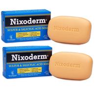 2 x sapone Nixoderm zolfo e acido salicilico 100 g per acne SPEDIZIONE GRATUITA