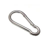 2 X Scatto Gancio Molla Chiusura Clip (Carabina) M12 Acciaio Zincato Onestopdi