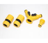2 X Scatto Per & Attrezzo Connettore & Spegnere Hose Joiner 1 Pacco Di 4