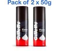 2 x schiuma da barba Gillette Classic Regular - 50 grammi