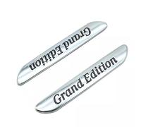 2 X scritta Grand Edition Sticker Emblema auto cromato classe S E GLE GL adatto per Mercedes C300 C200 GLA CLA