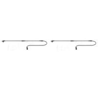 2 x Sensore velocità ruota ABS TOPRAN per MERCEDES-BENZ, VW CRAFTER