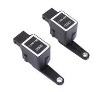 2 x sensori di livello, regolazione dell'ampiezza della luce anteriore sinistra destra compatibile con E46 E39 E38 E60 E61 X3 E83 regolazione della portata del fascio sensore 37140150957, 37141093698