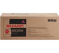 2 X Sharp MX-C35TM magenta toner originale Sharp MX-C357F, MX-C407P MXC35TM capa