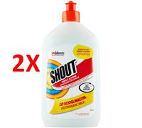 2 X Shout Lo Sciogli Macchia 500 Ml Rimuovi Macchie Smacchiatore