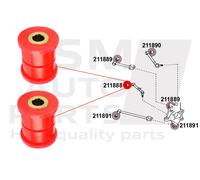2 x Silentbloc braccio inferiore posteriore per Lexus IS II (2005-2013)...