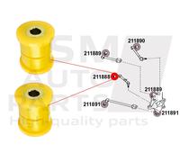 2 x Silentbloc braccio inferiore posteriore SPORT per Lexus GS III...