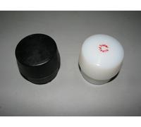 2 X Simplex Martello Utensili Set Ø 60 Gummi-Schwarz Superplastik-Weiß Galabau