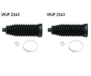 2 x Soffietto cremagliera sterzo SKF per BMW 5 E60, 5 E61, 7