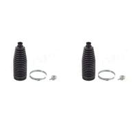 2 x Soffietto cremagliera sterzo TOPRAN per MAZDA 3 I, 3 II, 5