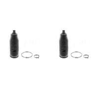 2 x Soffietto cremagliera sterzo TOPRAN per OPEL ASTRA G