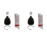 2 x Soffietto giunto semiasse FEBI BILSTEIN per AUDI, SEAT, SKODA, VW A1, A1