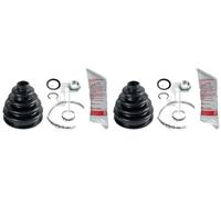 2 x Soffietto giunto semiasse FEBI BILSTEIN per AUDI, VW 80 B3, 90 B3, PASSAT