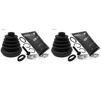 2 x Soffietto giunto semiasse GSP per AUDI 80 B3, 80 B4, 90 B3, COUPE B3