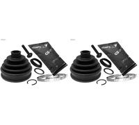 2 x Soffietto giunto semiasse GSP per AUDI, SKODA, VW A4 B5, A6 C5, A8 D2