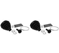 2 x Soffietto giunto semiasse METELLI per AUDI, SEAT A4 B6, A4 B7, A6 C6, A8
