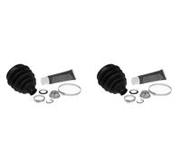 2 x Soffietto giunto semiasse METELLI per AUDI, SEAT, SKODA, VW A3 8L, BORA