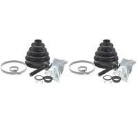 2 x Soffietto giunto semiasse SPIDAN per AUDI 80 B3, 80 B4, 90 B3, COUPE B3