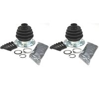 2 x Soffietto giunto semiasse SPIDAN per VW 411,412, 412, SANTANA, TRANSPORTER