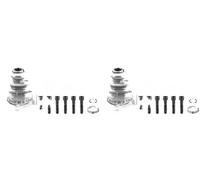 2 x Soffietto giunto semiasse TOPRAN per AUDI, SKODA, VW 100 C2, 100 C4, 80 B3