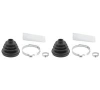 2 x Soffietto giunto semiasse TOPRAN per AUDI, VW A4 B5, PASSAT B5, PASSAT B5