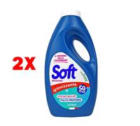 2 X Soft Lavatrice Igienizzante 50 Lavaggi 2250 Ml Efficace A Freddo