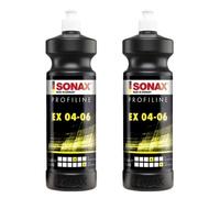 2 X SONAX Linea Professionale Ex 04-06 242300 1000ml Profipolitur Cura Auto