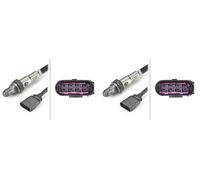 2 x Sonda lambda HELLA per AUDI, SEAT, SKODA, VW A3 8L, A4 B5, A4 B6, A4 B7