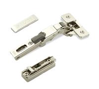 2 x SOTECH cerniere universali Salice con foratura a 110° T45 per porte arrotondate, in battuta e profilate con altezza piastra lineare 6 mm