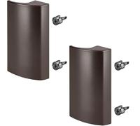 2 x SOTECH maniglia per porta da balcone SEJA II alluminio marrone 85 x 40 x 20 mm maniglia per porta da esterno maniglia per porta da esterno