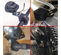 2 X Staffa Supporto Luce Fendinebbia Moto Manubrio 22mm 7/8 Inch Crash Bar
