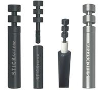 2 x Stickscrew Smart Stickscrew rimuove i filtri rotti e rende libero il supporto - compatibile con IQOS ILUMA PRIME one TEREA Sticks, antracite + argento