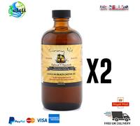 2 X Sunny Isle Jamaican Black Castor Oil 8oz