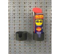 2 x supporti bombolette spray adatte per parete forata Küpper e foratura europea da 45 mm - tutte le pareti forate - Supporto sistema - Accessori parete forata