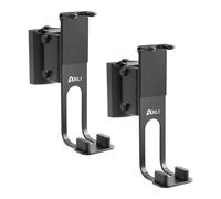2 x supporto a parete per Sonos One SL Play:1 nero inclinabile orientabile co...