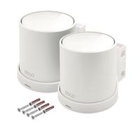2 X supporto da parete adatto per TP-Link Deco X50 AX3000 Mesh WLAN Router Holder