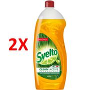 2 X Svelto Detersivo Piatti Aceto 980 Ml