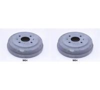 2 x Tamburo freno ASHIKA per CHEVROLET SPARK II