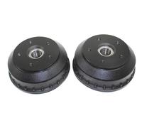 2 x tamburo freno per freno ALKO 200 x 50 con cuscinetto compatto 34 x 64 mm ...