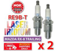 2 x tappi di traino laser Iridium RE9B-T per rotante Wankel RX8 FE 1,3 L 13B-MSP